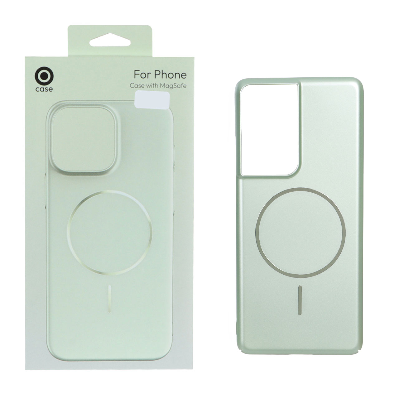 1566076 قاب متالیک MagSafe پشت سخت Samsung Galaxy S21 Ultra - سبز (پک دار) - تصویر 1