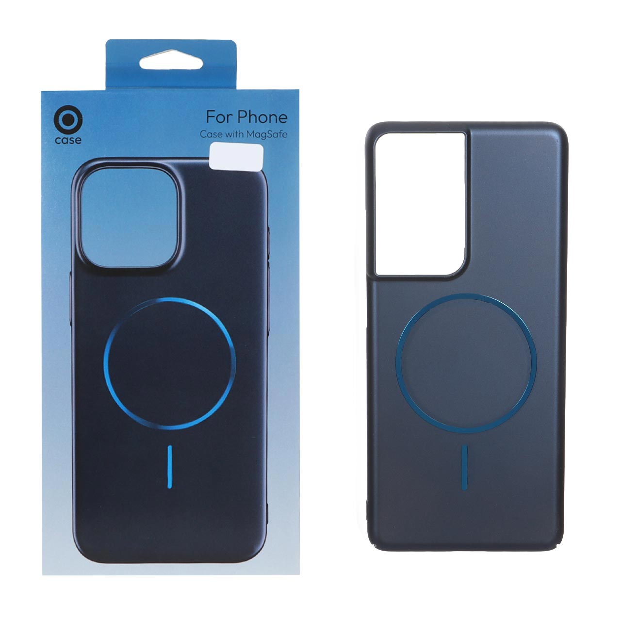 1566080 قاب متالیک MagSafe پشت سخت Samsung Galaxy S21 Ultra - سرمه ای (پک دار) - تصویر 1