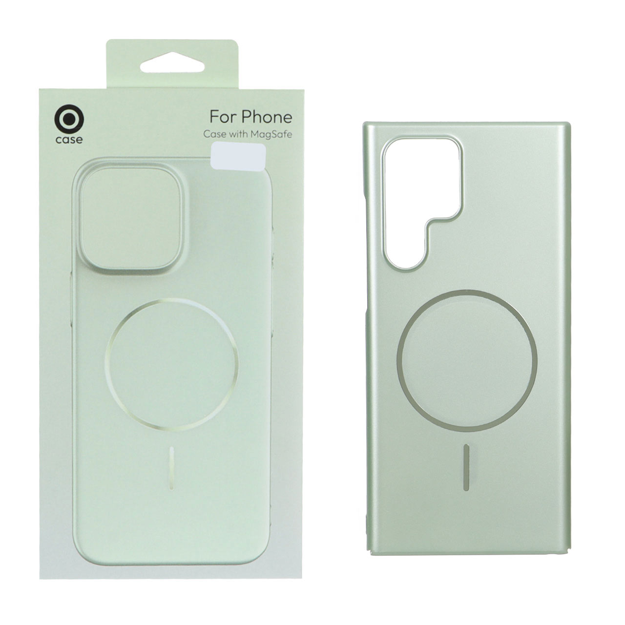 1566088 قاب متالیک MagSafe پشت سخت Samsung Galaxy S22 Ultra - سبز (پک دار) - تصویر 1