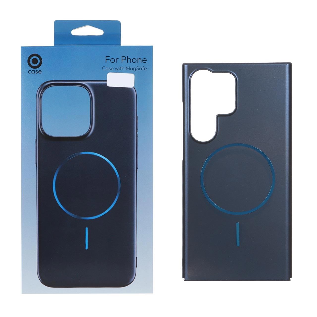 1566094 قاب متالیک MagSafe پشت سخت Samsung Galaxy S23 Ultra - سرمه ای (پک دار) - تصویر 1