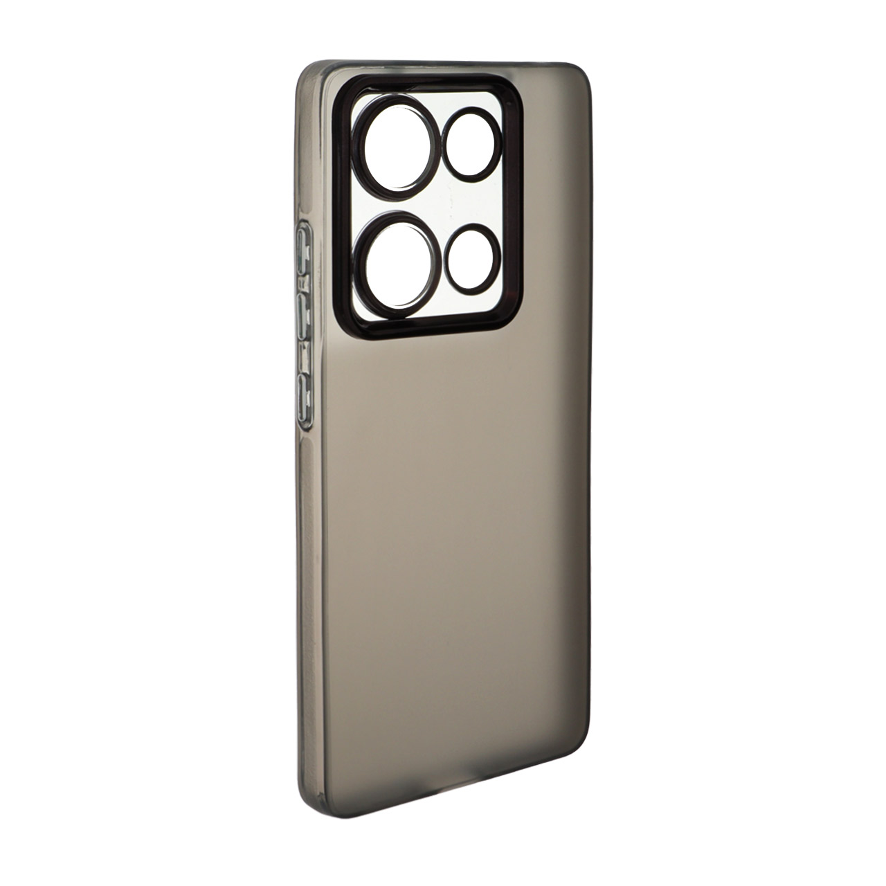 1566204 قاب Life Time مات محافظ لنزدار Xiaomi Redmi Note 14S / Note 13 Pro 4G / Poco M6 Pro 4G - مشکی - تصویر 1