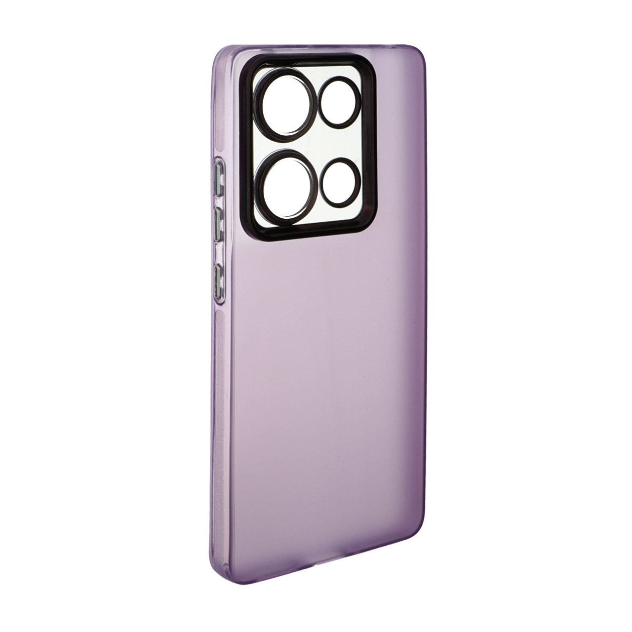 1566210 قاب Life Time مات محافظ لنزدار Xiaomi Redmi Note 14S / Note 13 Pro 4G / Poco M6 Pro 4G - بنفش - تصویر 1