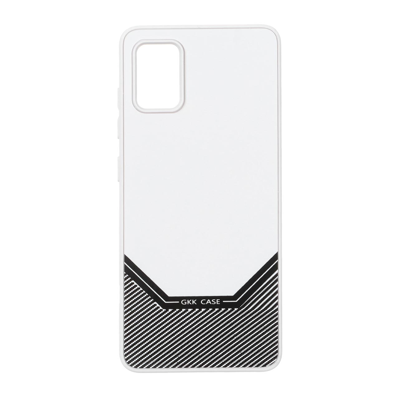 1566456 قاب Gkk Case طرح هاشور مدل Samsung Galaxy A51 / M40s - سفید - تصویر 1