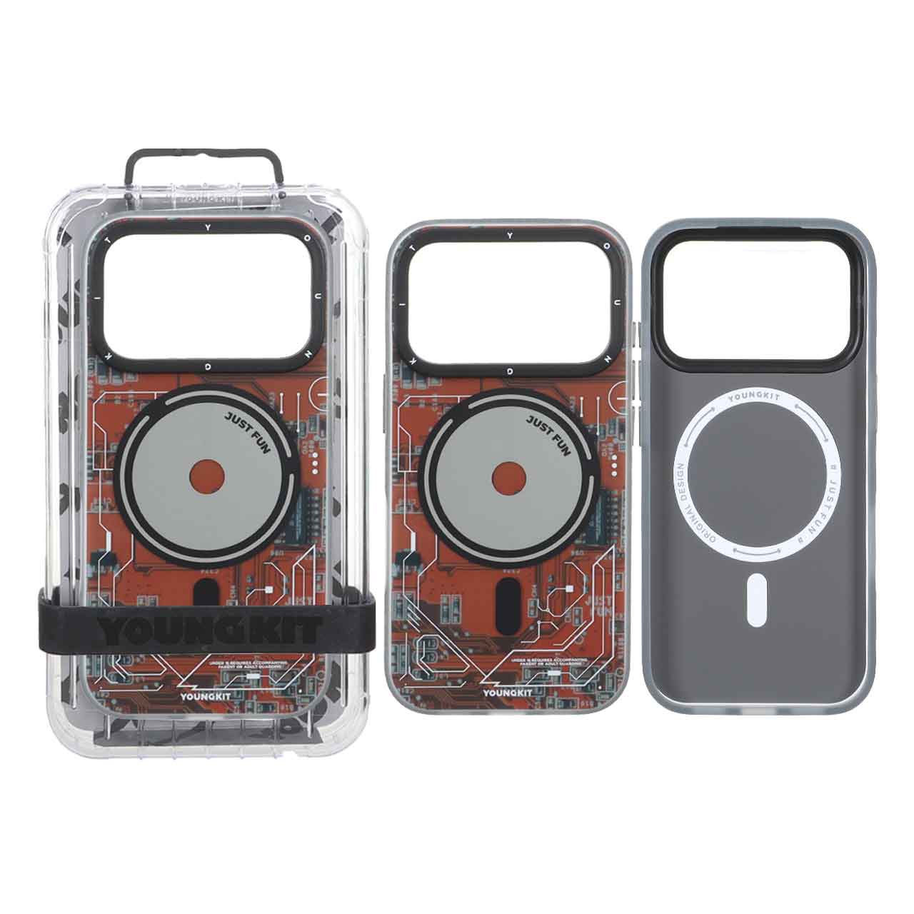 1566908 قاب اورجینال YoungKit Magsafe مدل Apple iPhone 17 Pro - طرح 151 (پک دار) - تصویر 1