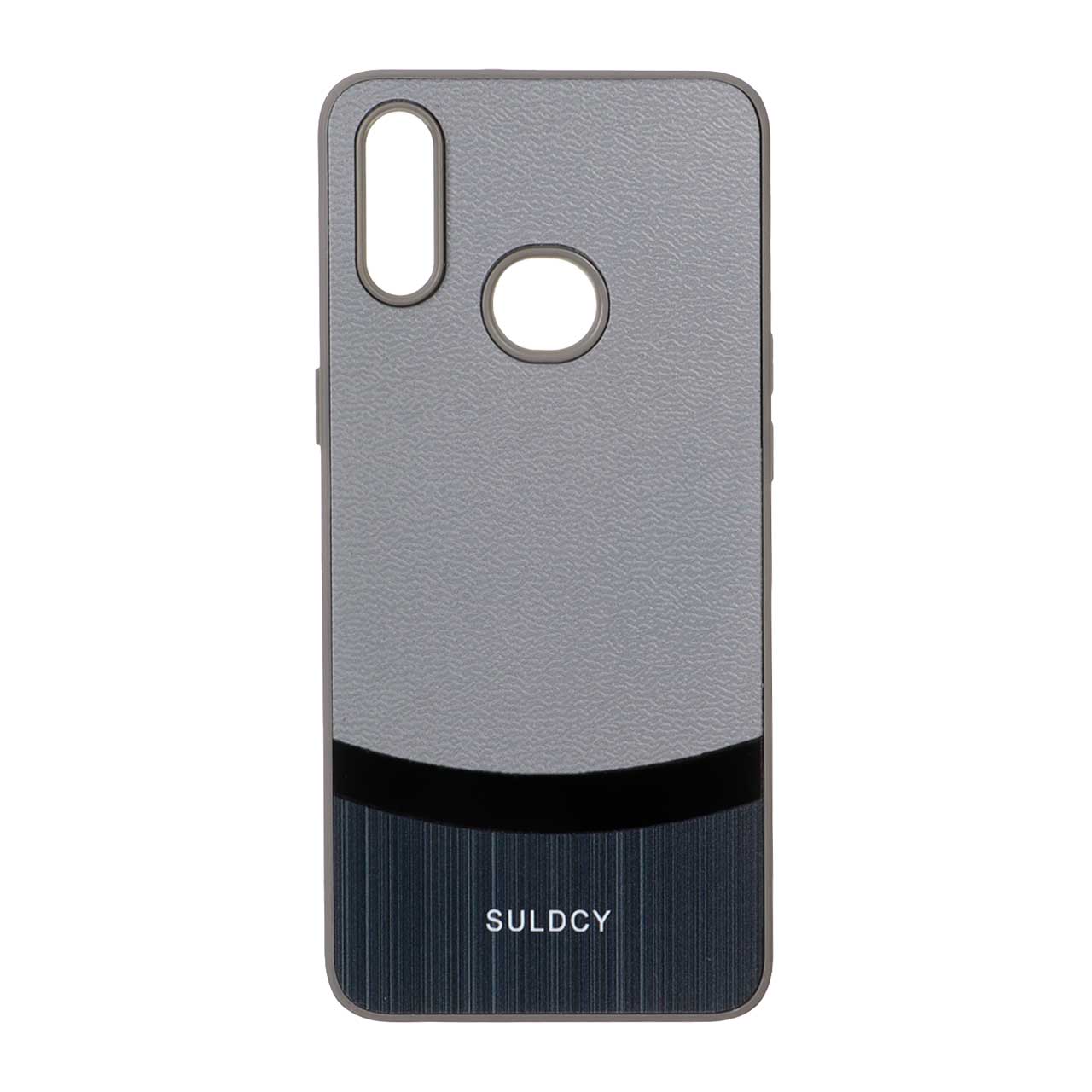 1567688 قاب Suldcy دو رنگ مدل Samsung Galaxy A10s - طوسی - تصویر 1