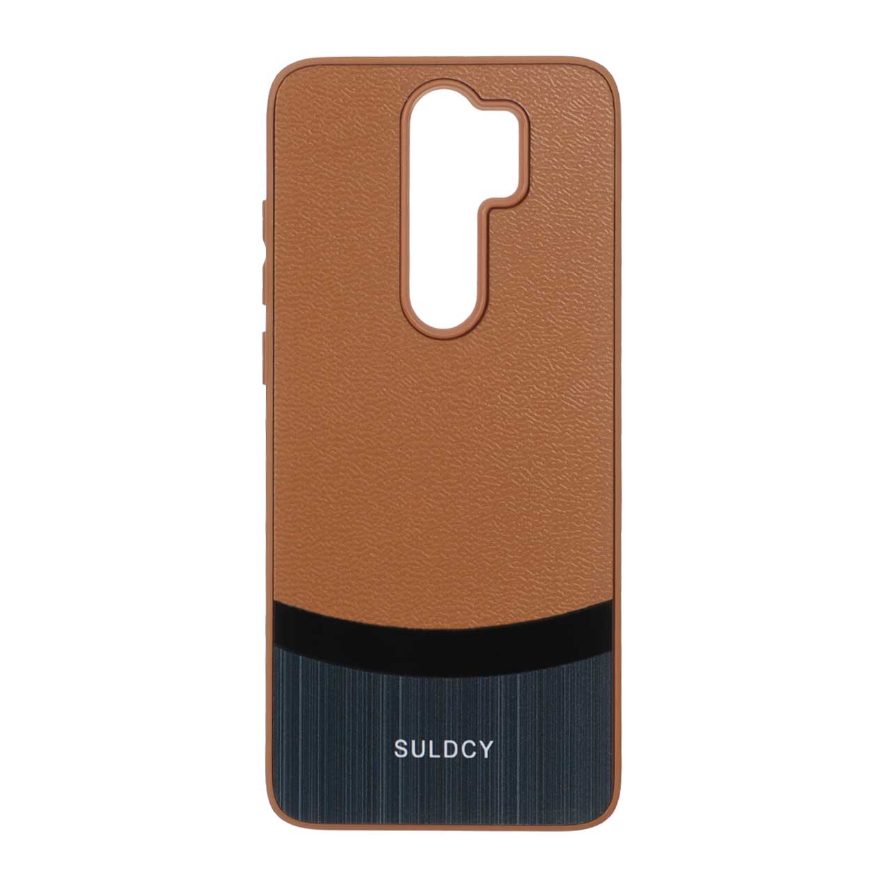 1567948 قاب Suldcy دو رنگ مدل Xiaomi Redmi Note 8 Pro - عسلی - تصویر 1