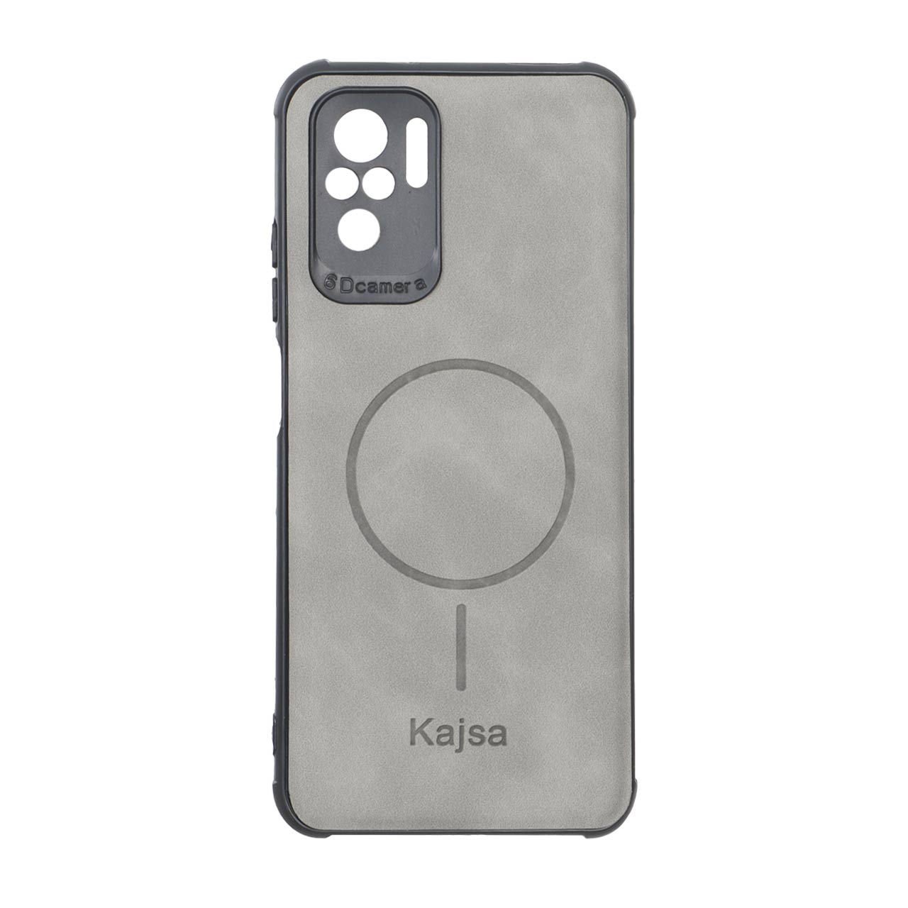 1569492 قاب جیر Kajsa طرح مگ سیف MNC مدل Xiaomi Redmi Note 10 4G / Redmi Note 10S / Poco M5S - طوسی - تصویر 1