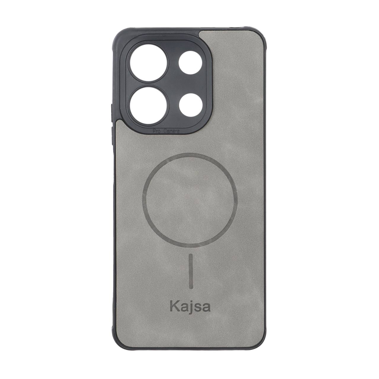 1569548 قاب جیر Kajsa طرح مگ سیف MNC مدل Xiaomi Redmi Note 13 4G - طوسی - تصویر 1