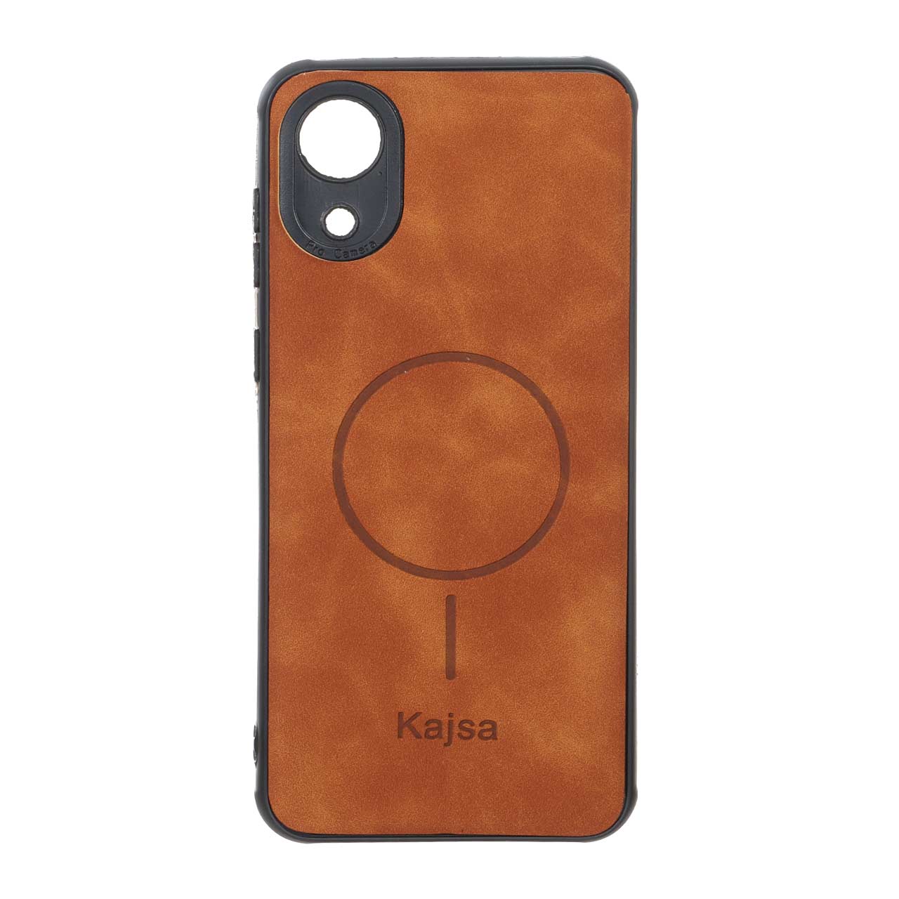 1569696 قاب جیر Kajsa طرح مگ سیف MNC مدل Samsung Galaxy A03 Core - قهوه ای روشن - تصویر 1