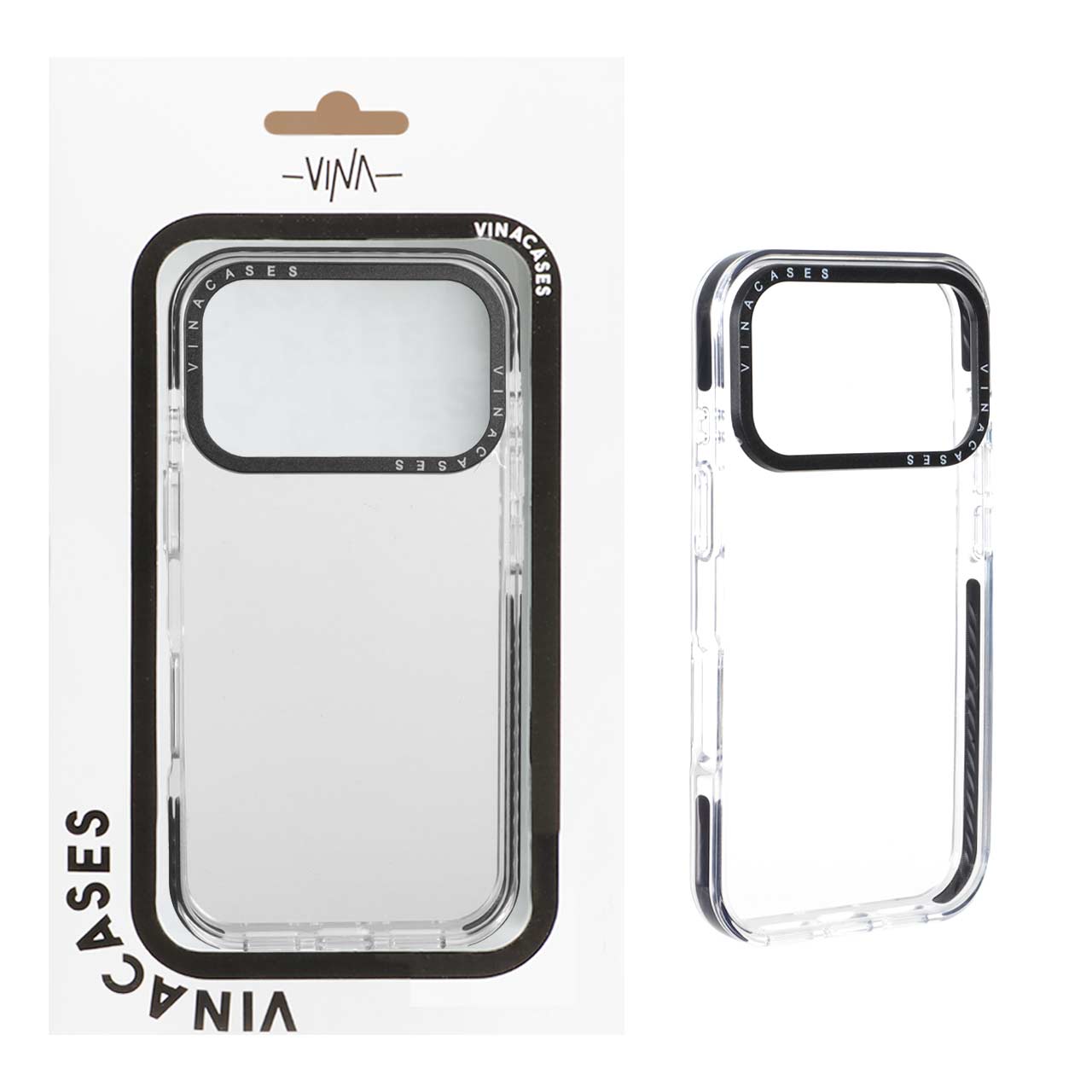 1570020 قاب اورجینال Vina شفاف Apple iPhone 17 Pro (پک دار) - تصویر 1