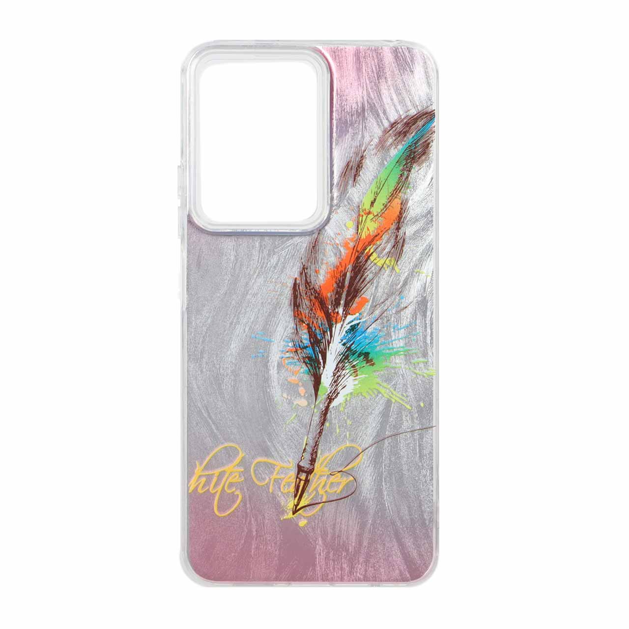 1570066 قاب اطلسی دور ژله ای طرح دار Xiaomi Redmi Note 12 4G - کد 845 - تصویر 1