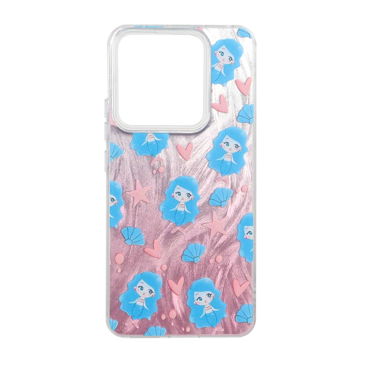 1570296 قاب اطلسی دور ژله ای طرح دار Xiaomi Redmi Note 14 4G - کد 960 - تصویر 1