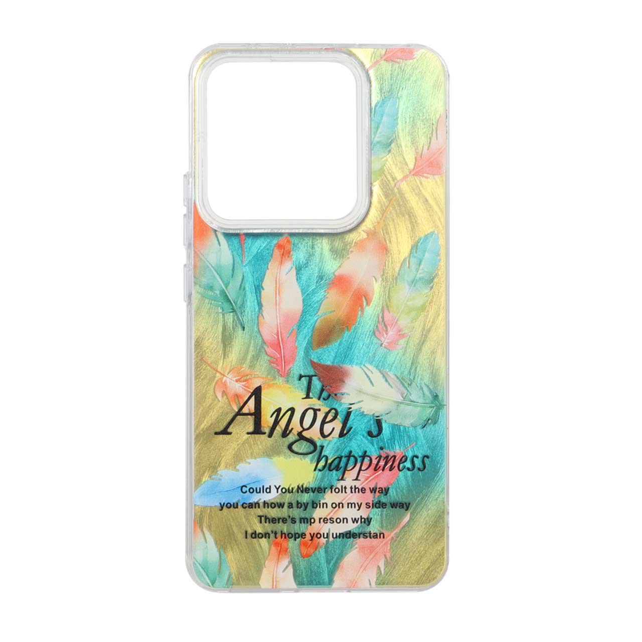 1570308 قاب اطلسی دور ژله ای طرح دار Xiaomi Redmi Note 14 4G - کد 966 - تصویر 1