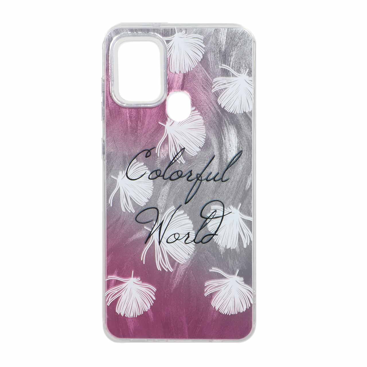 1570356 قاب اطلسی دور ژله ای طرح دار Samsung Galaxy A21s - کد 990 - تصویر 1