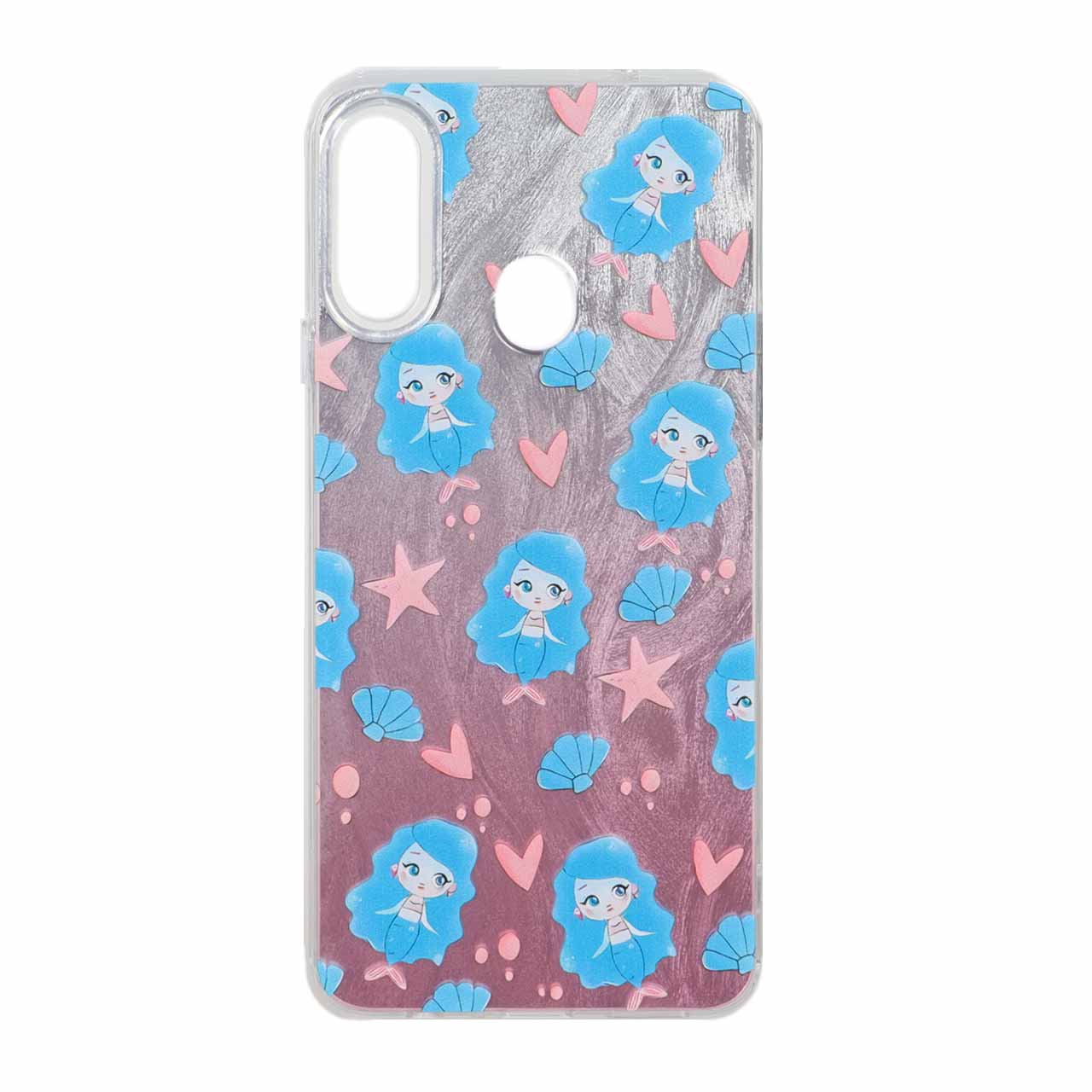 1570382 قاب اطلسی دور ژله ای طرح دار Samsung Galaxy A20s - کد 1003 - تصویر 1