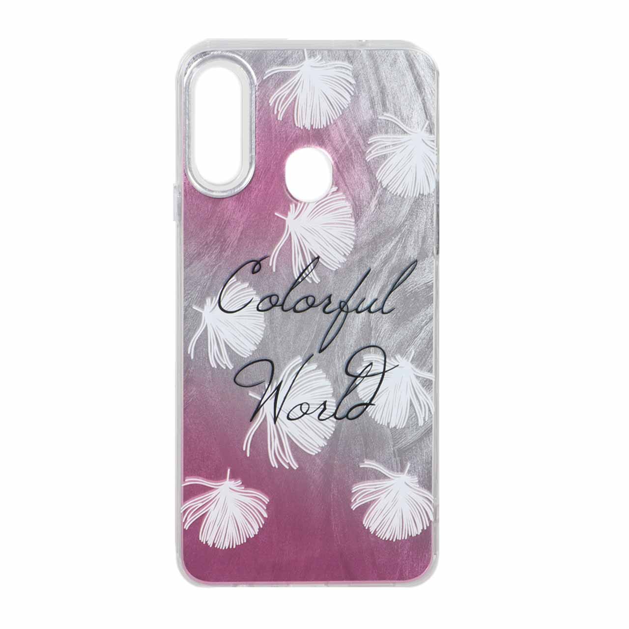 1570384 قاب اطلسی دور ژله ای طرح دار Samsung Galaxy A20s - کد 1004 - تصویر 1