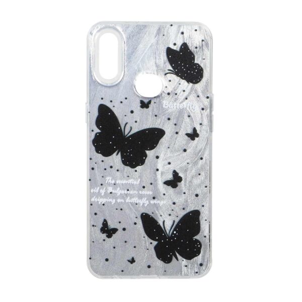 قاب اطلسی دور ژله ای طرح دار Samsung Galaxy A10s - کد 1064