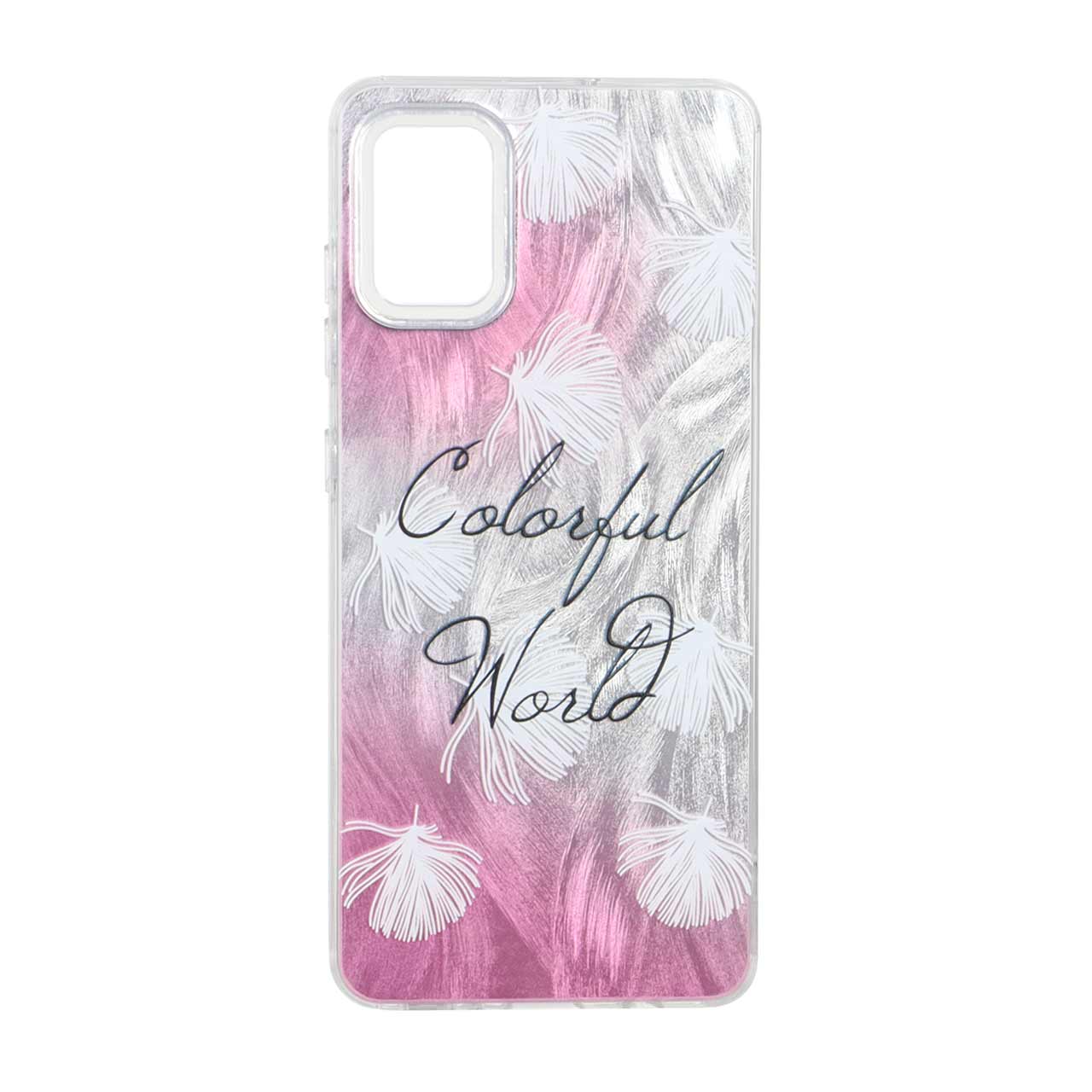 1570512 قاب اطلسی دور ژله ای طرح دار Samsung Galaxy A51 / M40s - کد 1068 - تصویر 1