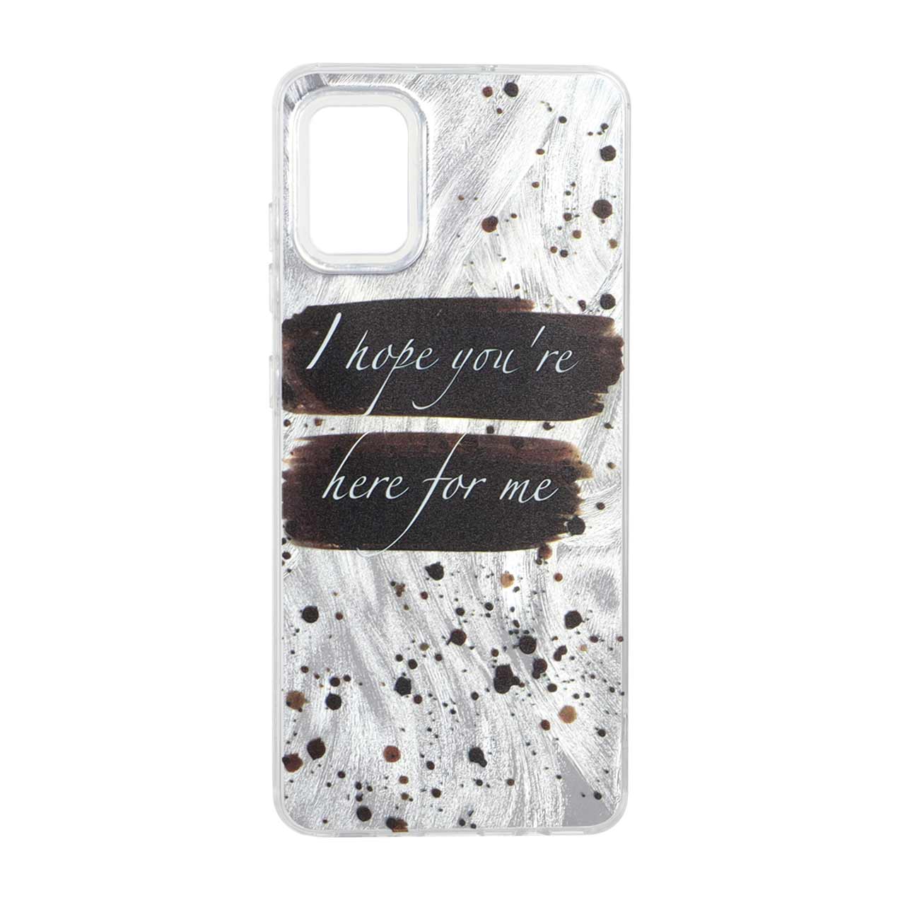 1570516 قاب اطلسی دور ژله ای طرح دار Samsung Galaxy A51 / M40s - کد 1070 - تصویر 1