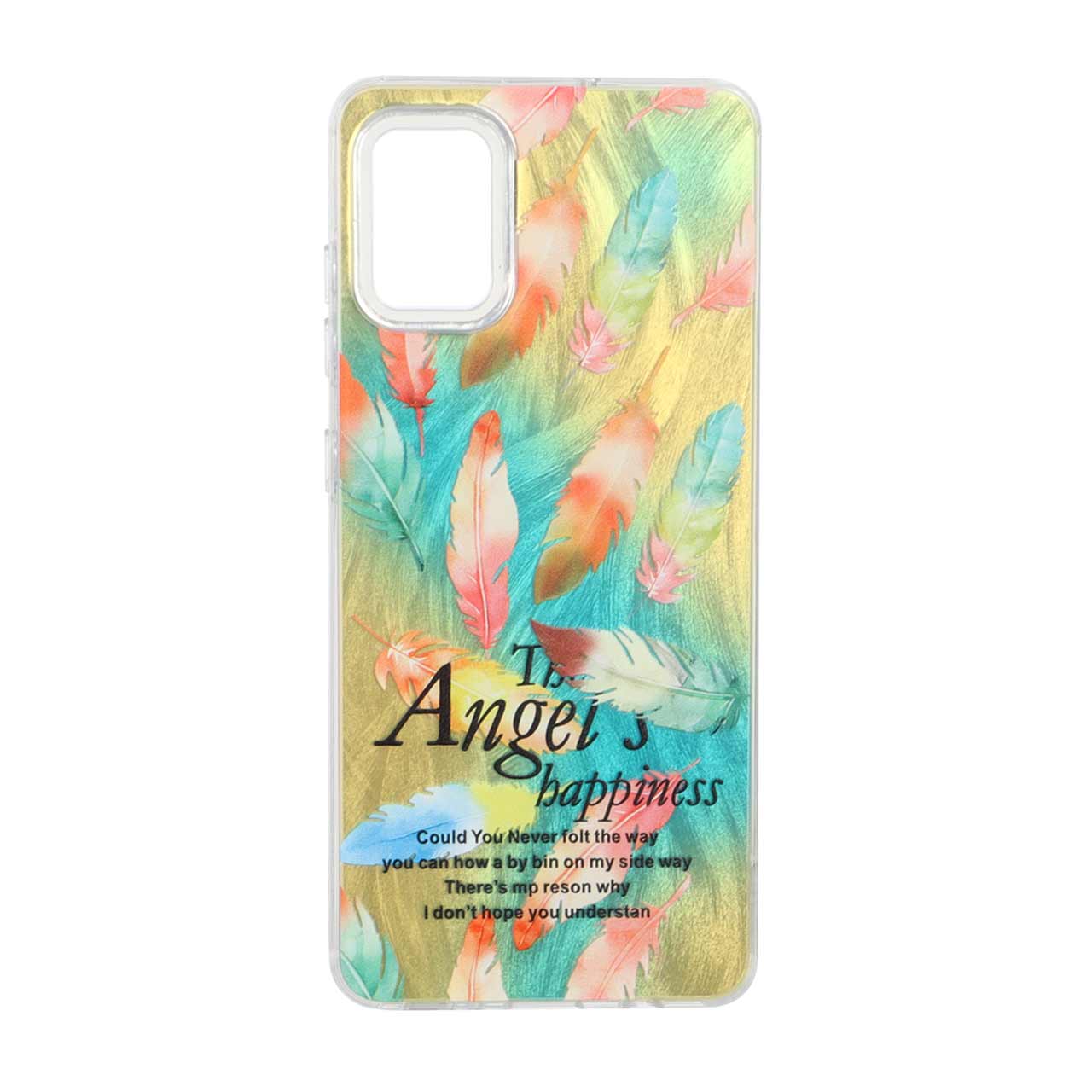 1570520 قاب اطلسی دور ژله ای طرح دار Samsung Galaxy A51 / M40s - کد 1072 - تصویر 1