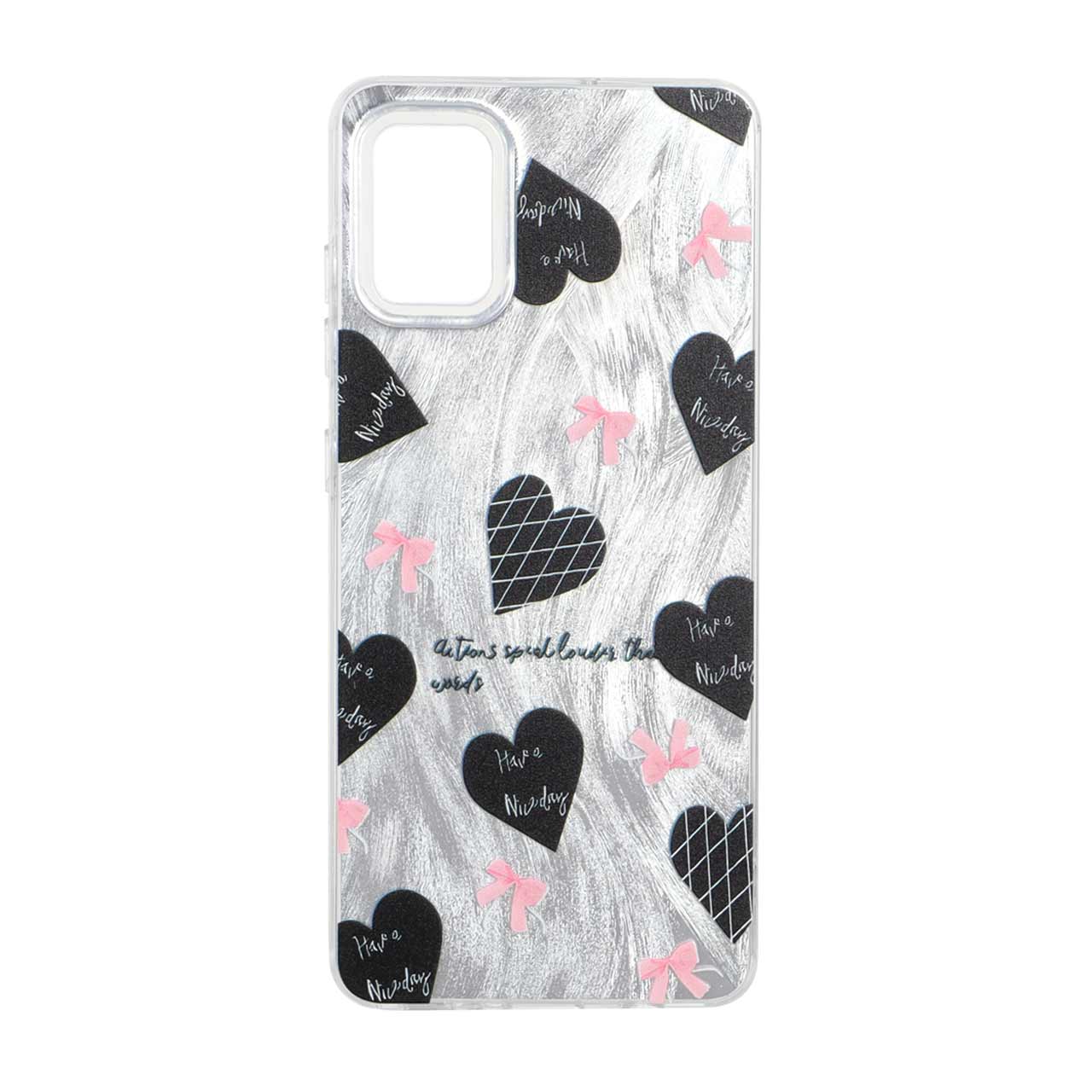 1570522 قاب اطلسی دور ژله ای طرح دار Samsung Galaxy A51 / M40s - کد 1073 - تصویر 1