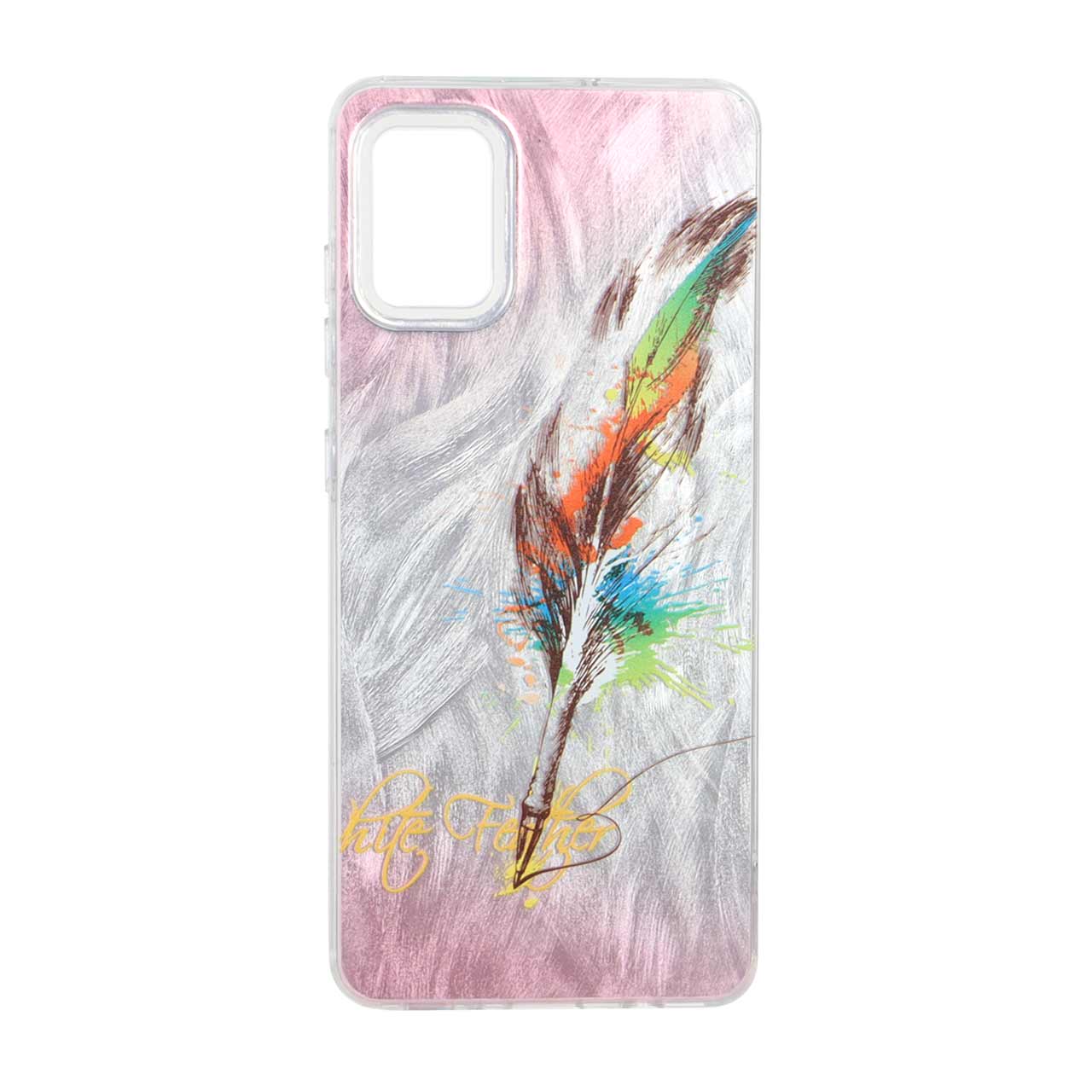 1570526 قاب اطلسی دور ژله ای طرح دار Samsung Galaxy A51 / M40s - کد 1075 - تصویر 1