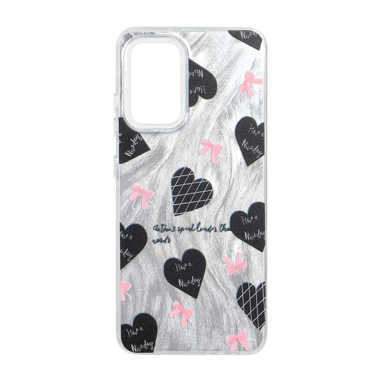 1570576 قاب اطلسی دور ژله ای طرح دار Samsung Galaxy A32 4G - کد 1100 - تصویر 1