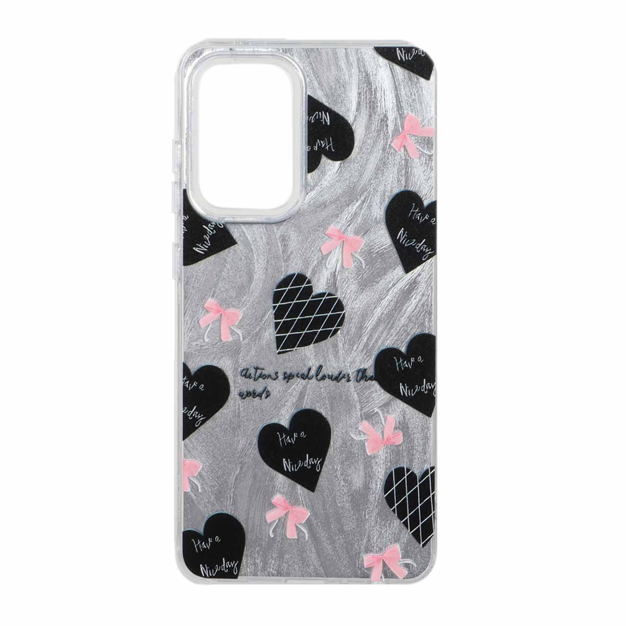 1570612 قاب اطلسی دور ژله ای طرح دار Samsung Galaxy A52 / A52s - کد 1118 - تصویر 1