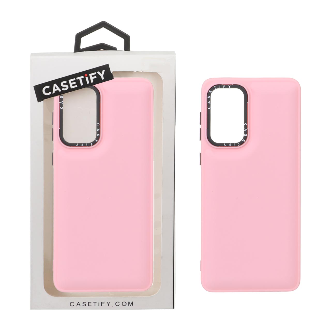 1572370 قاب casetify پافر ساده Samsung Galaxy A73 - صورتی (پک دار) - تصویر 1