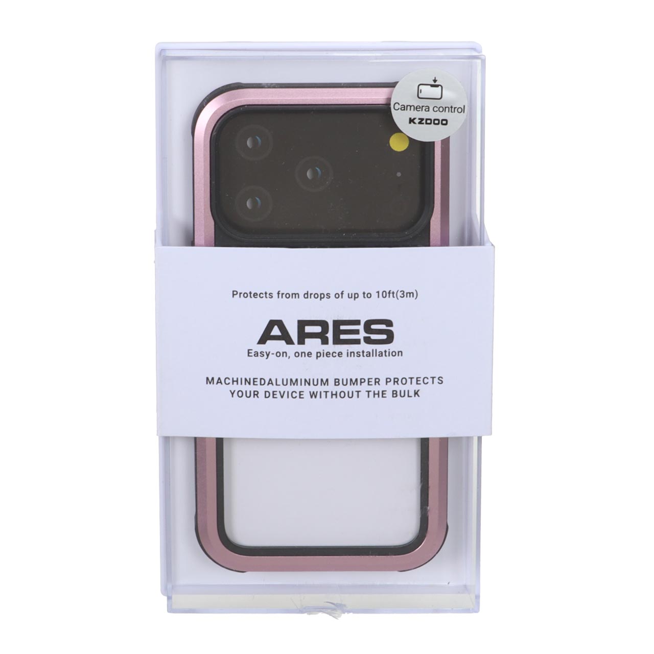 1572398 قاب Original KZDoo Ares مدل Apple iPhone 17 Pro -صورتی (پک دار ) - تصویر 1