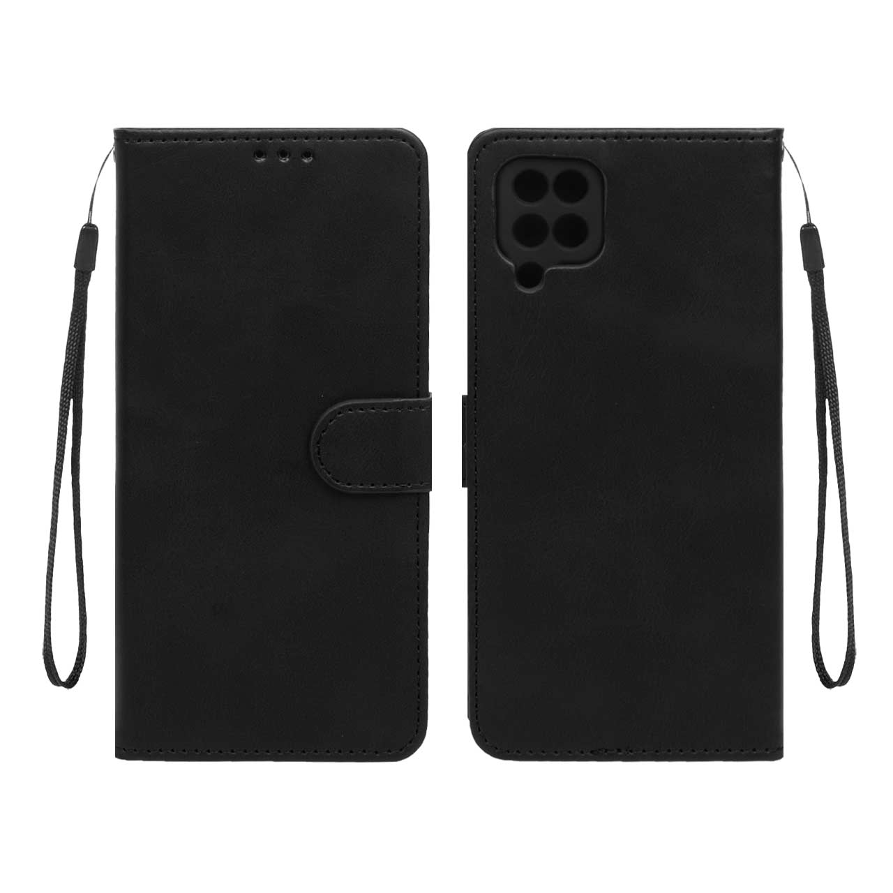 669374 کیف موبایل مگنتی Samsung A12 / M12 / F12 - مشکی - تصویر 1