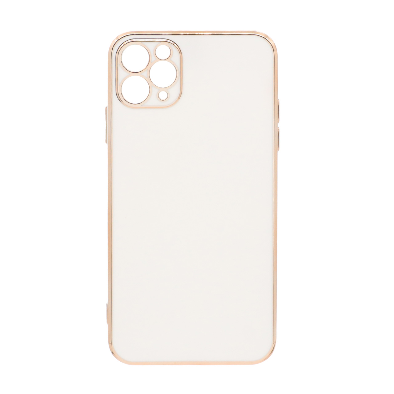 768840 قاب محافظ لنزدار My Case مدل Apple iPhone 11 Pro - سفید - تصویر 1