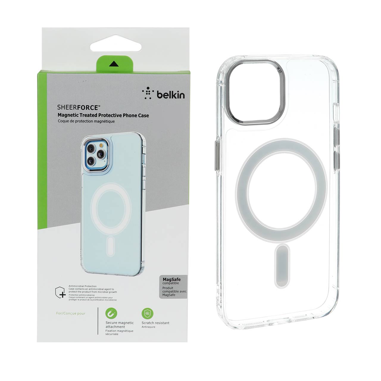 993128 قاب belkin شفاف Magsafe مدل Apple iPhone 11 (پک دار) - تصویر 1