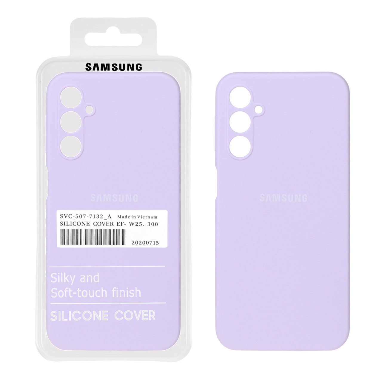 1065170 قاب سیلیکونی پاک کنی اورجینال درجه یک Samsung Galaxy A24 - یاسی کد 1 (پک دار) - تصویر 1