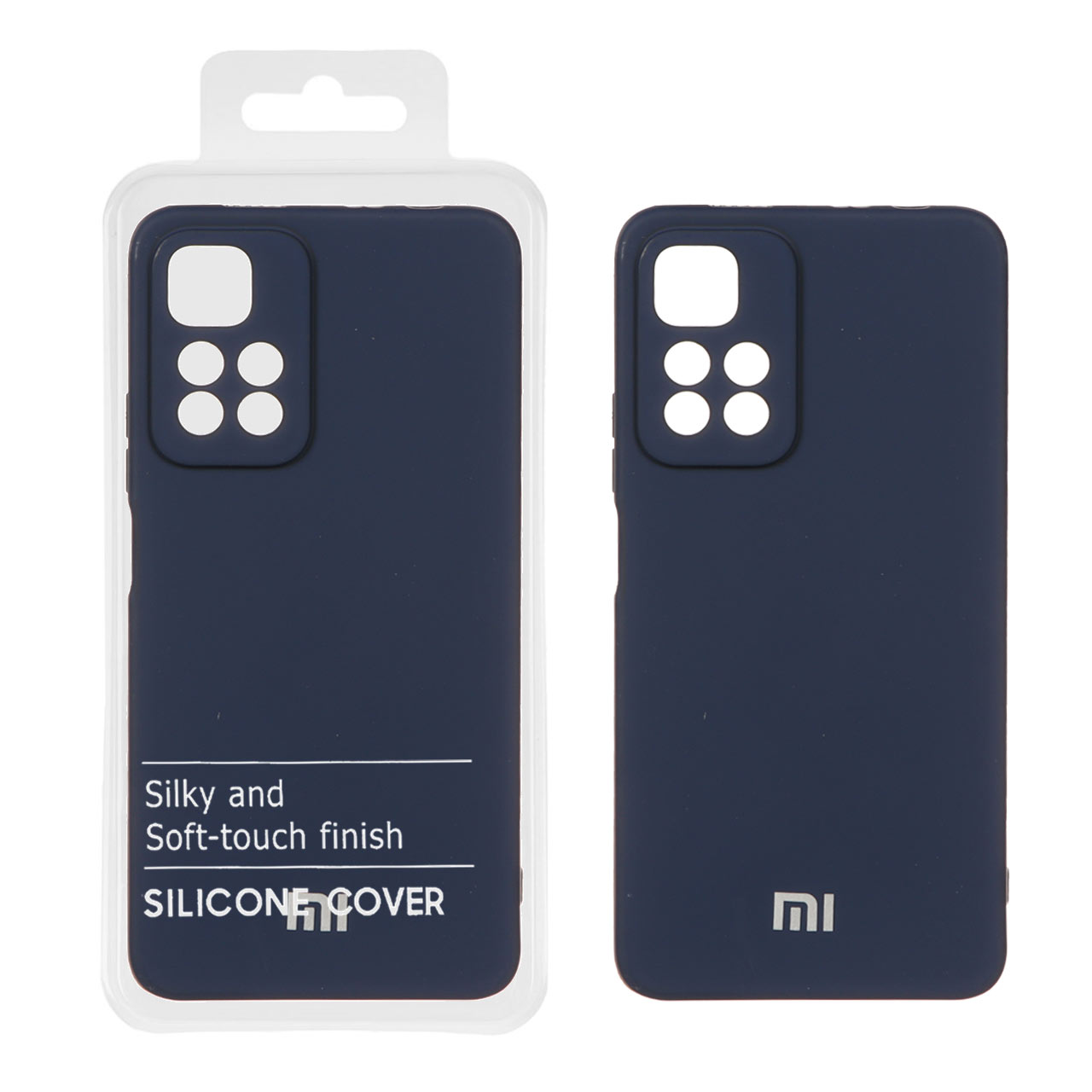 1070596 قاب نیو سیلیکون محافظ لنزدار Xiaomi Redmi Note 11 Pro Plus - RFF - سرمه ای (پک دار) - تصویر 1