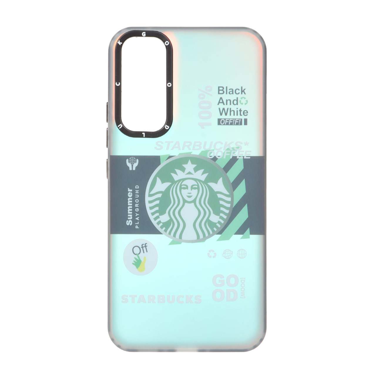 1156454 قاب Good Luck هولوگرامی طرح دار Samsung Galaxy A34 - کد 89 - تصویر 1