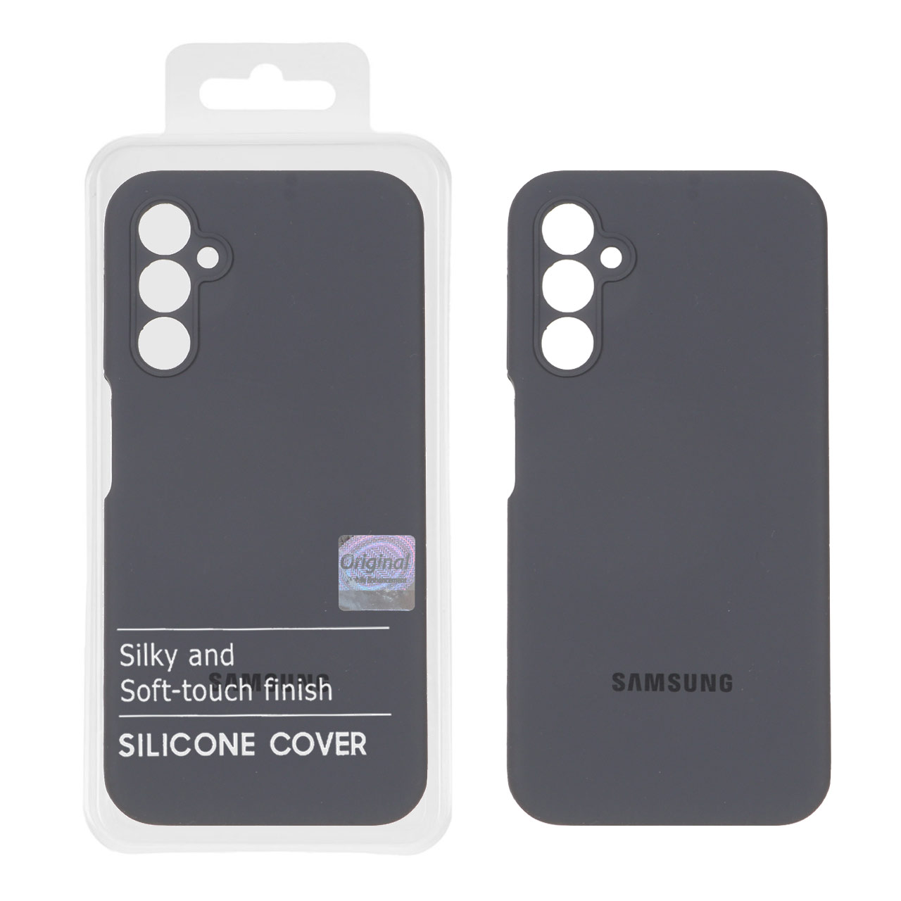 1355918 قاب سیلیکونی پاک کنی اورجینال Master Quality مدل Samsung Galaxy A24 - خاکستری (پک دار) - تصویر 1