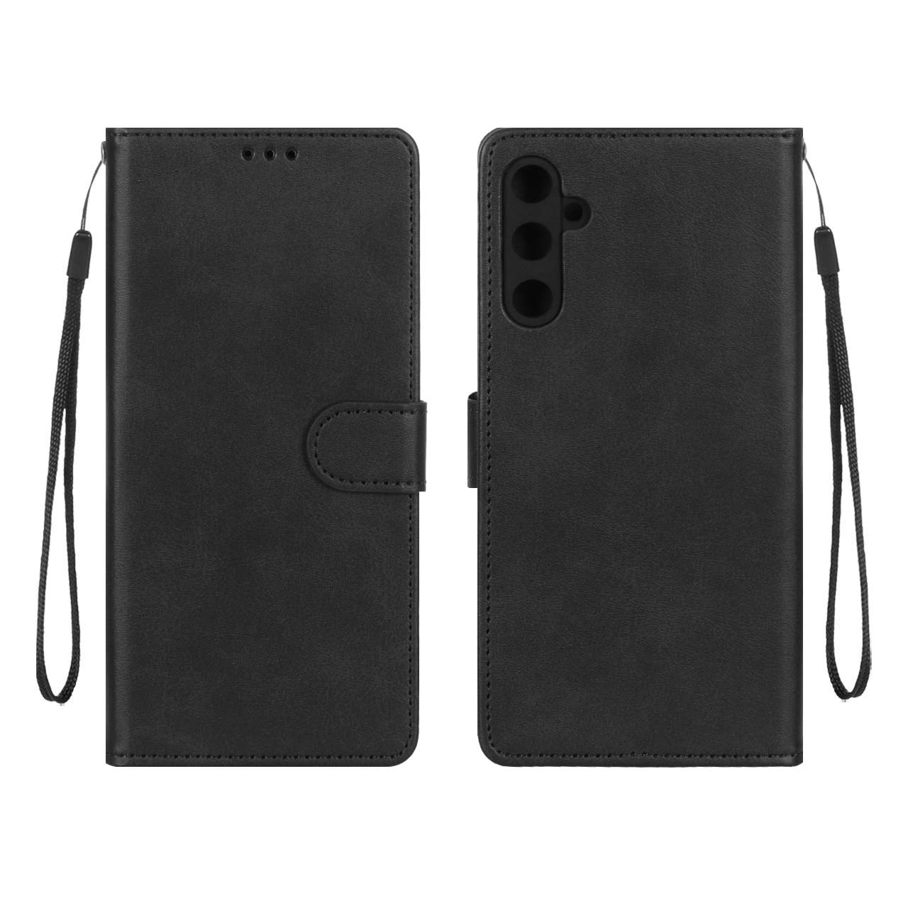 1365858 کیف موبایل مگنتی درجه یک MNC مدل Samsung Galaxy A05s - مشکی - تصویر 1