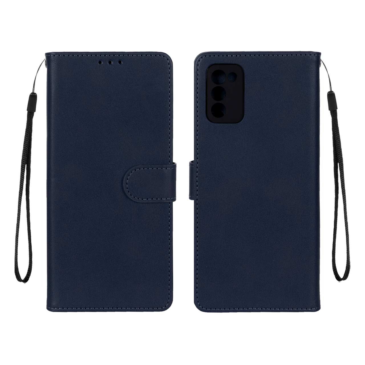 1371820 کیف موبایل مگنتی درجه یک MNC مدل Samsung Galaxy A03s / A02s - سرمه ای تیره - تصویر 1