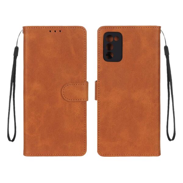 کیف موبایل مگنتی درجه یک MNC مدل Samsung Galaxy A03s / A02s - عسلی