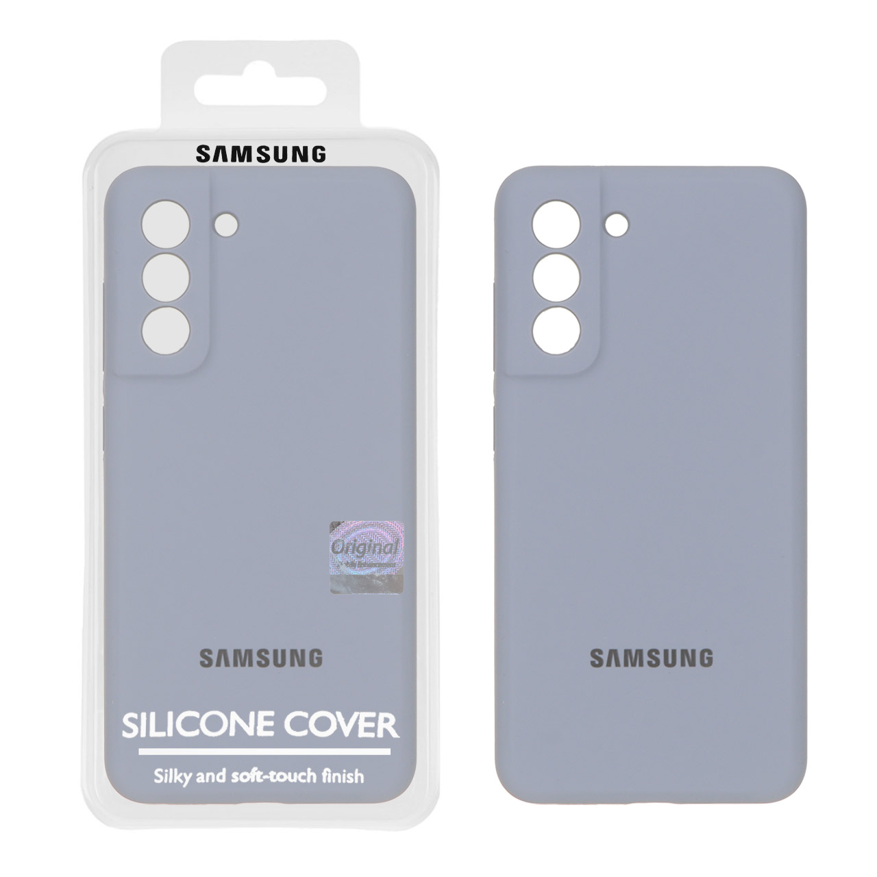 1380226 قاب سیلیکونی پاک کنی اورجینال Master Quality مدل Samsung Galaxy S21 FE - فیلی (پک دار) - تصویر 1