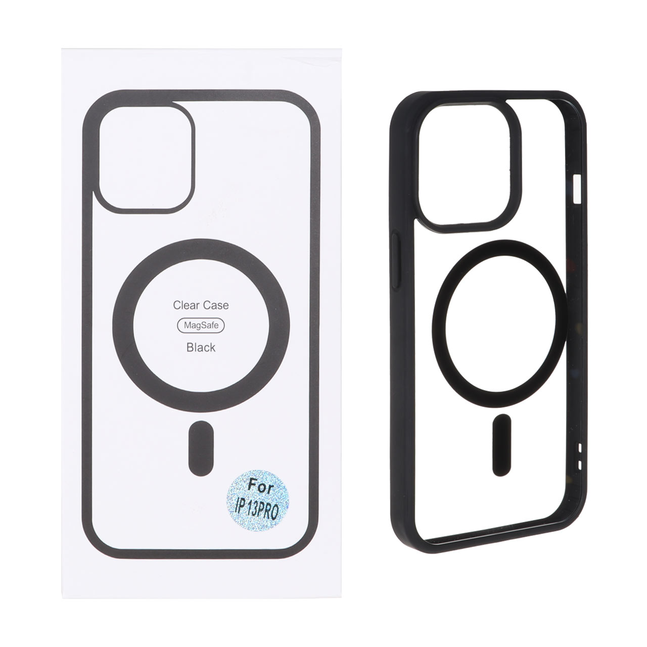 1399742 قاب شفاف Apple iPhone 13 Pro با قابلیت شارژ MagSafe - مشکی (پک دار) - تصویر 1