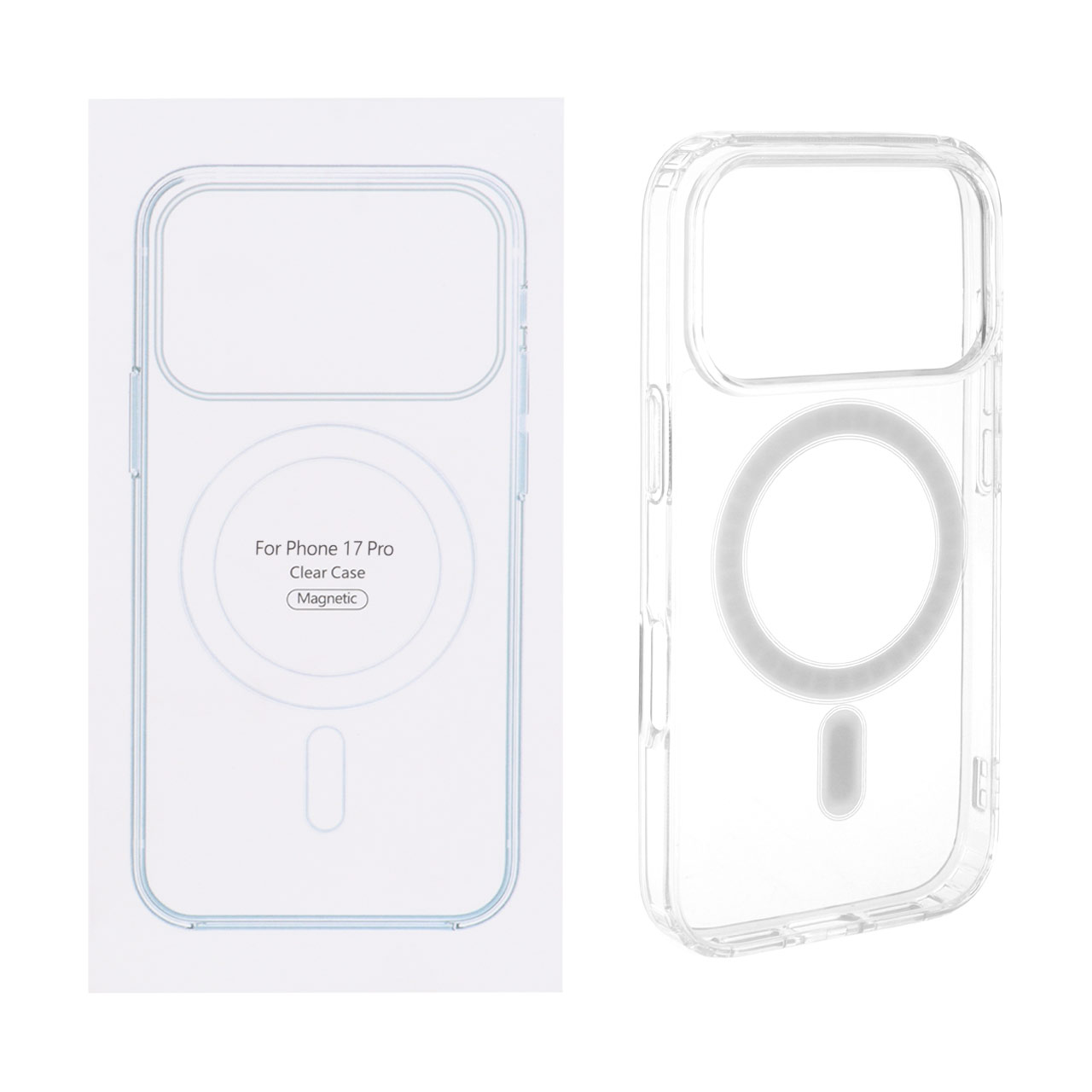 1507024 قاب شفاف Apple iPhone 17 Pro با قابلیت شارژ MagSafe (پک دار) - تصویر 1