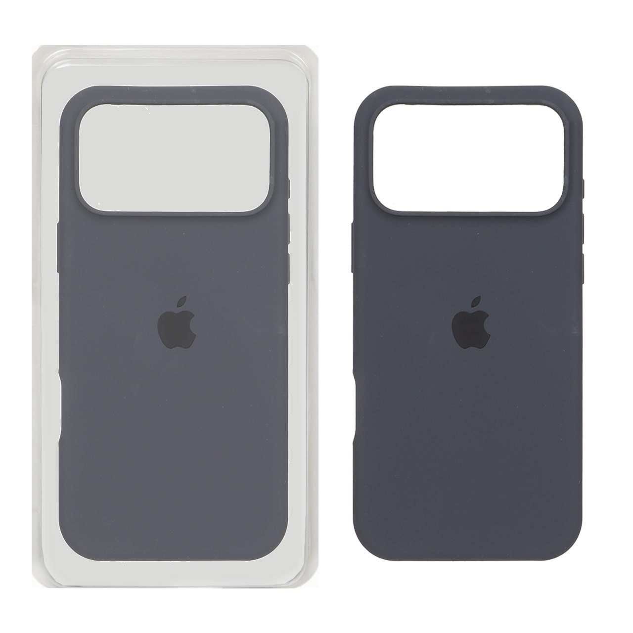 1541812 قاب سیلیکونی پاک کنی اورجینال Apple iPhone 17 Pro Max - خاکستری (پک اصلی) - تصویر 1