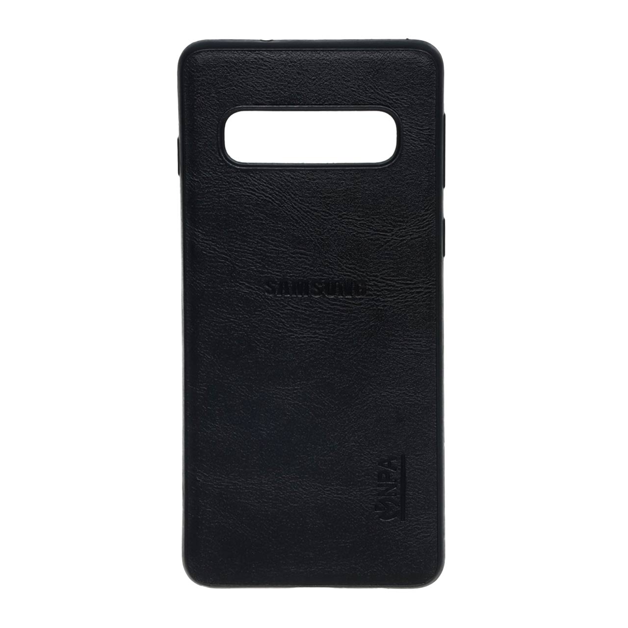 1564724 قاب طرح چرم NPA مدل Samsung Galaxy S10 - مشکی کد 1 - ORX - تصویر 1