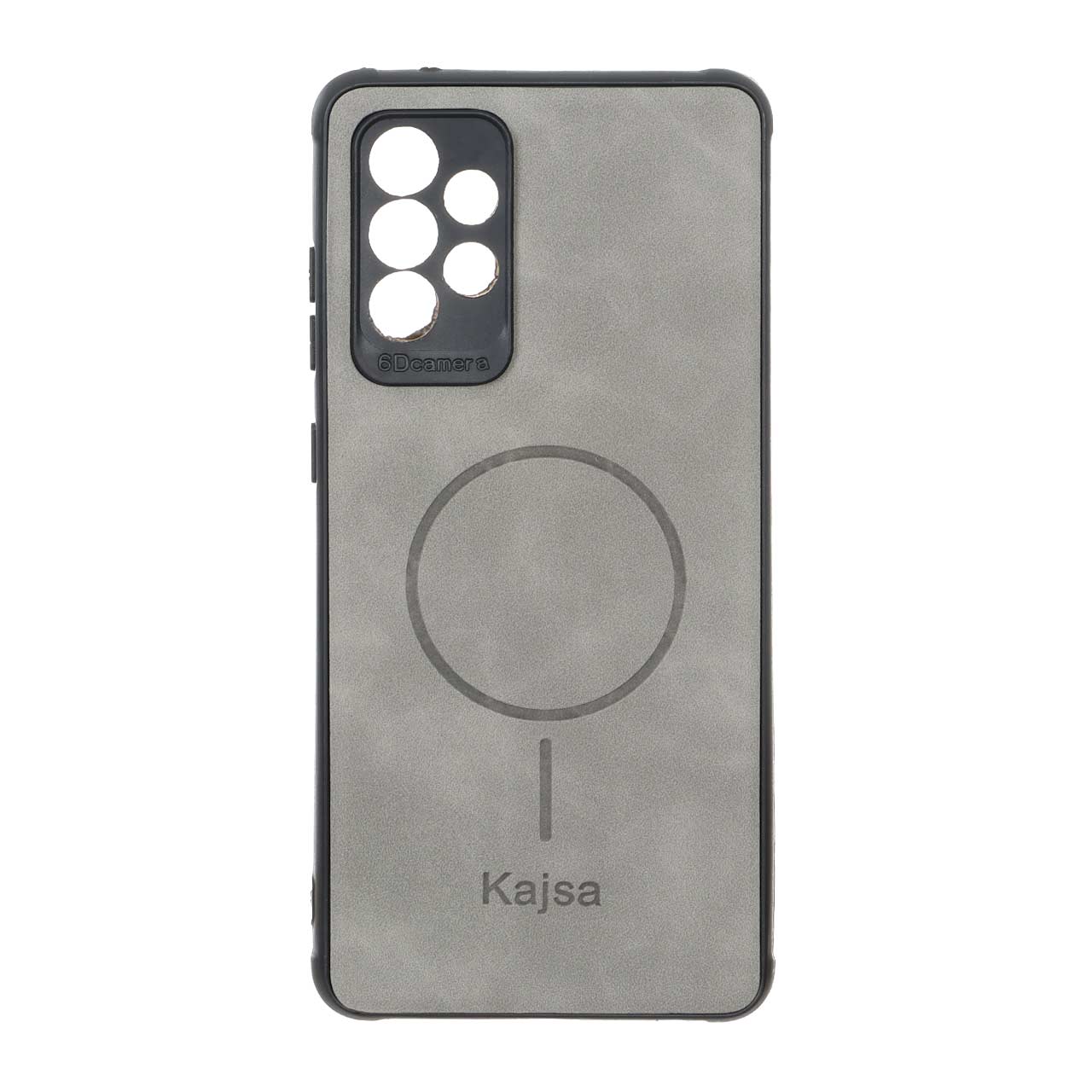 1569908 قاب جیر Kajsa طرح مگ سیف MNC مدل Samsung Galaxy A72 - طوسی - تصویر 1