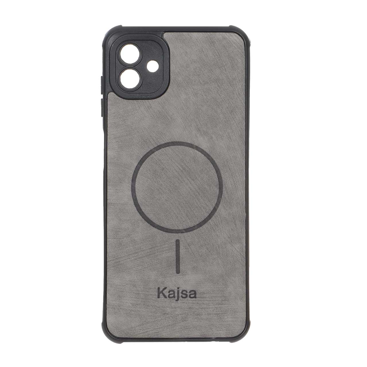 1569932 قاب جیر Kajsa طرح مگ سیف MNC مدل Samsung Galaxy A04 / M13 5G - طوسی - تصویر 1
