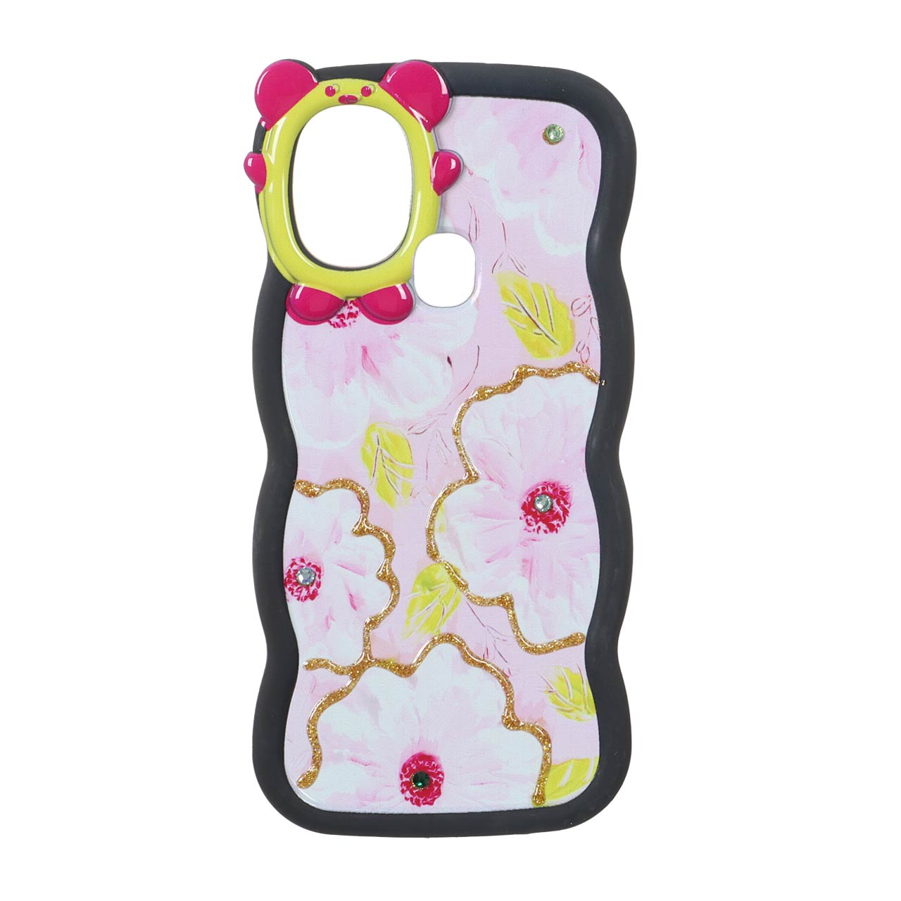 1573136 قاب کنگره ای اکلیلی محافظ لنز عروسکی Samsung Galaxy A21s - طرح 92 - تصویر 1