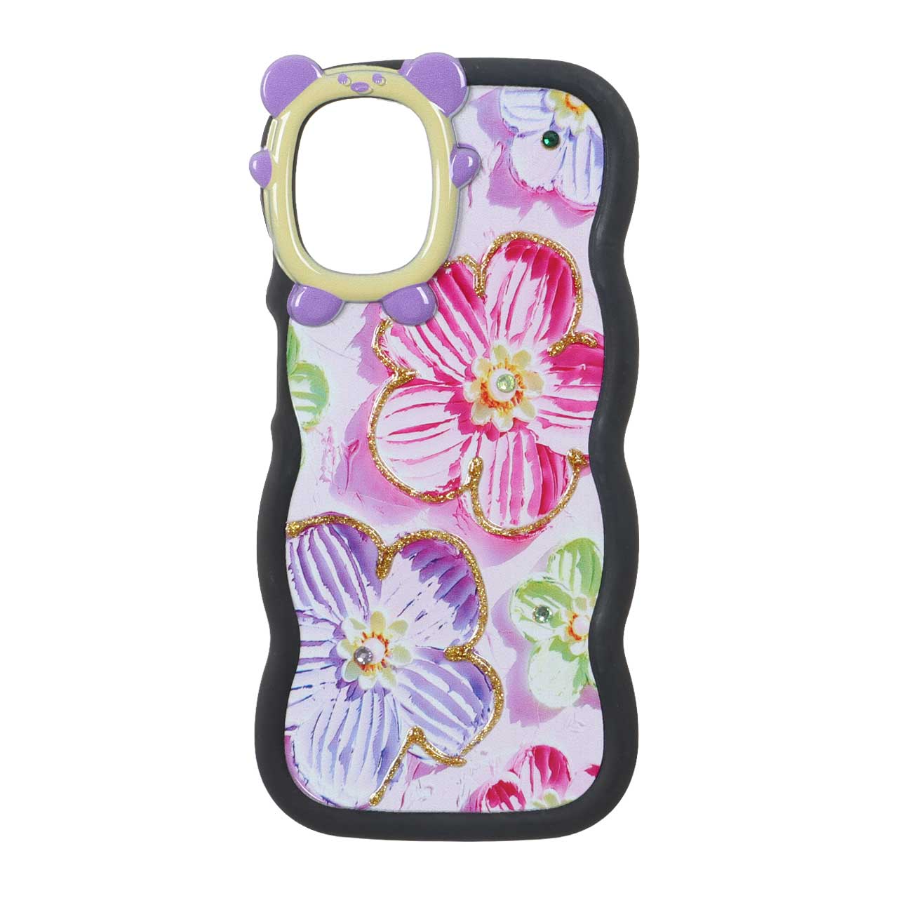 1573162 قاب کنگره ای اکلیلی محافظ لنز عروسکی Samsung Galaxy A12 / M12 / F12 - طرح 105 - تصویر 1