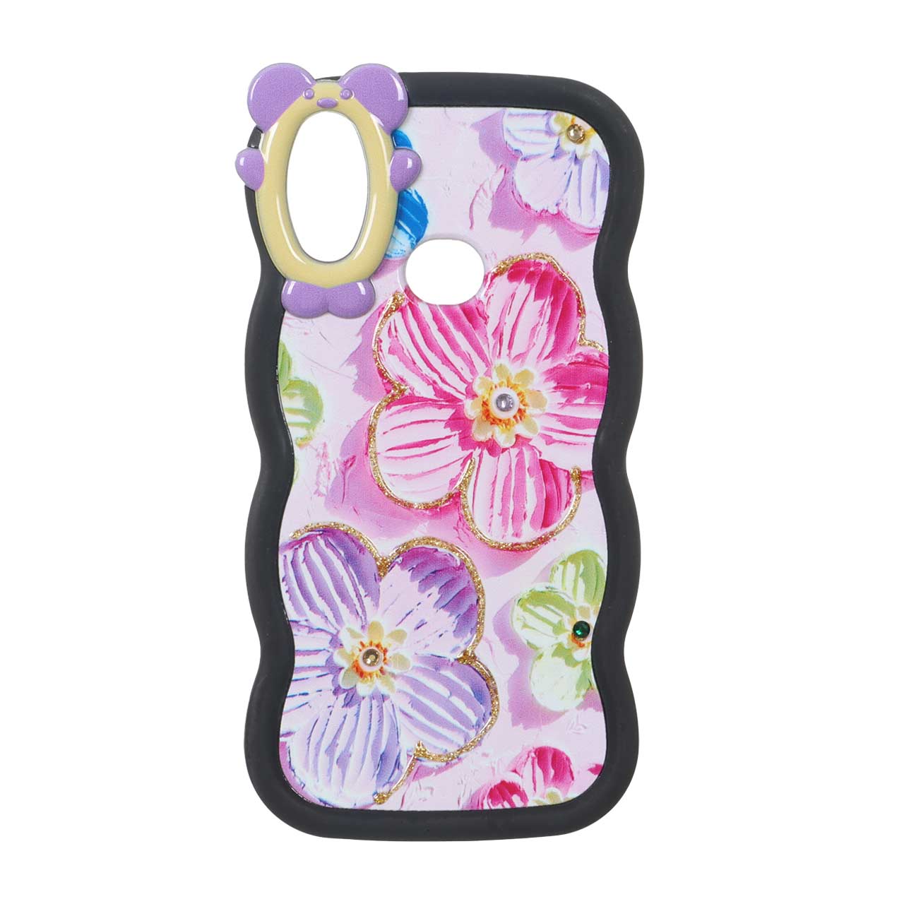 1573188 قاب کنگره ای اکلیلی محافظ لنز عروسکی Samsung Galaxy A10s - طرح 118 - تصویر 1